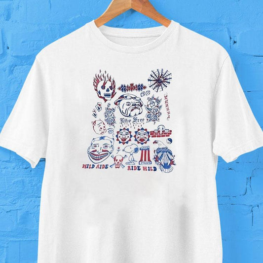 Grateful Dead Live Free Wild Ride Ride Wild Good Luck Shirt
