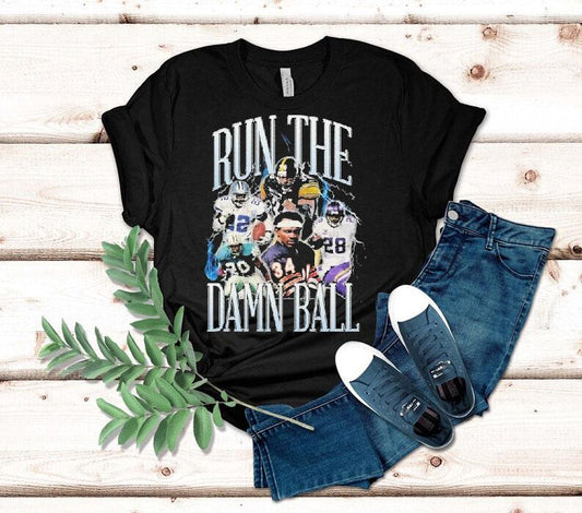 Green Bay Packers Chicago Bears Dallas Cowboys Minnesota Vikings Run The Damn Ball Shirt