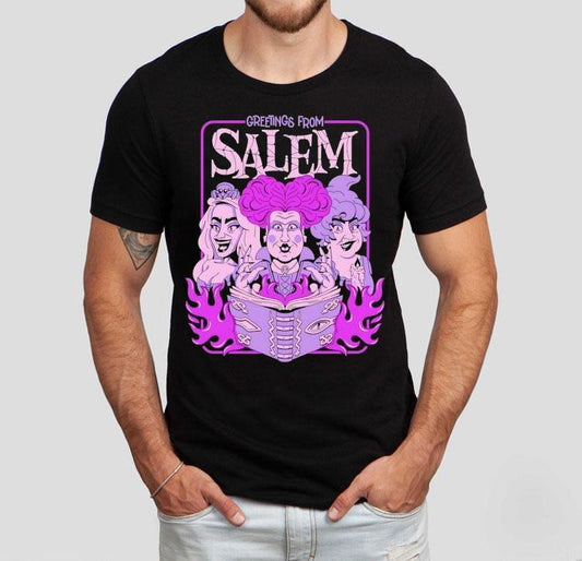 Greeting From Salem Hocus Pocus Shirt