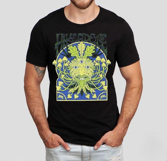 Hikerdelic Green Man 3 Eyes Shirt