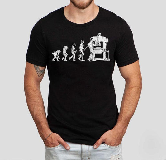 Hydraulic Press Channel Press Evolution Shirt