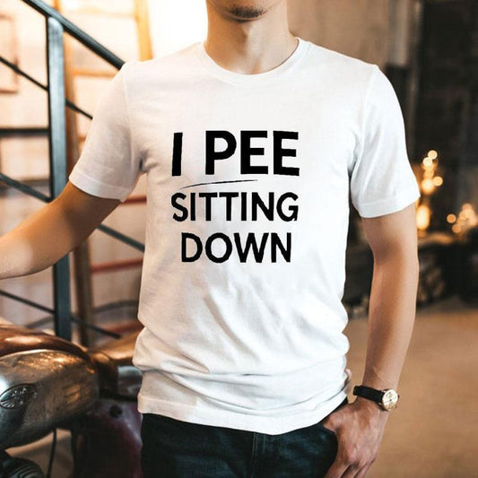 I Pee Sitting Down Shirt