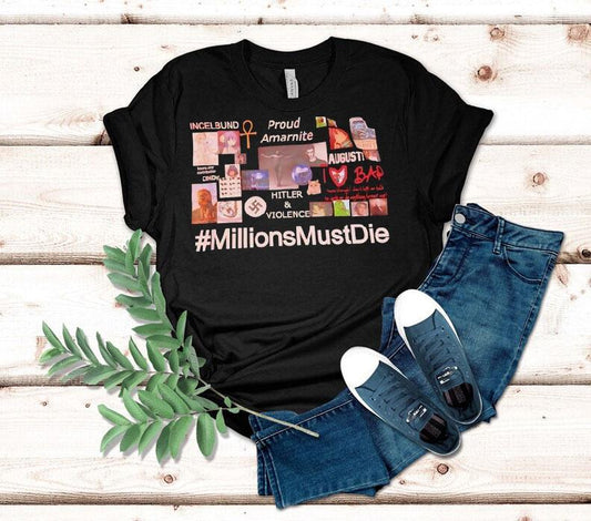 Incelbund Proud Amarnite Hitler And Viloence Millions Must Die Shirt