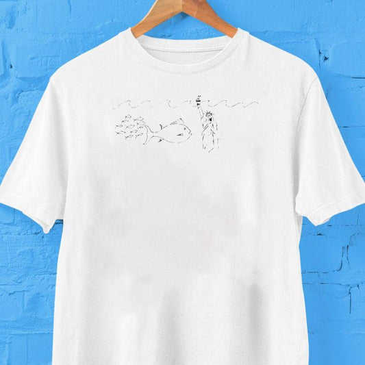 Jack Schlossberg X Choose Love Liberty Statue Fish Shirt