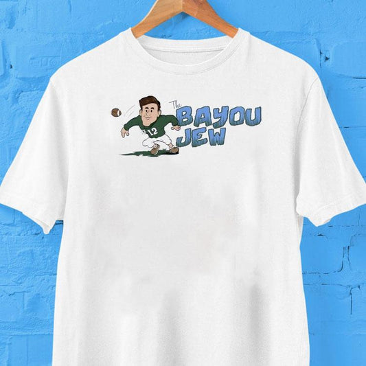 Jake Retzlaff Bayou Jew Tulane Green Wave Football Shirt