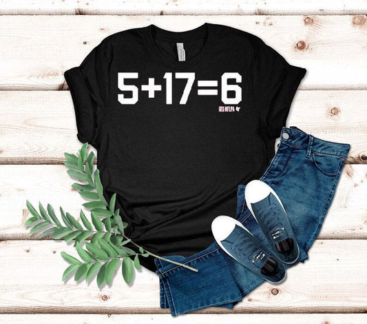 Jayden Daniels And Terry Mclaurin 5 + 17 = 6 Shirt