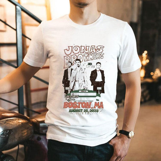 Jonas Brothers Greetings From Boston Ma Aug 23 2025 Shirt