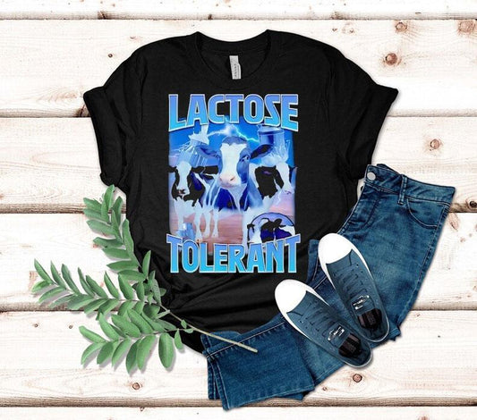 Lactose Tolerant Dairy Cow Shirt