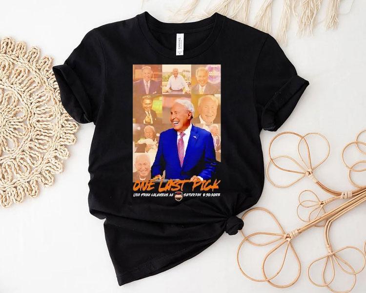 Lee Corso One Last Pick Live From Columbus Oh Ohio State Buckeyes 2025 Shirt
