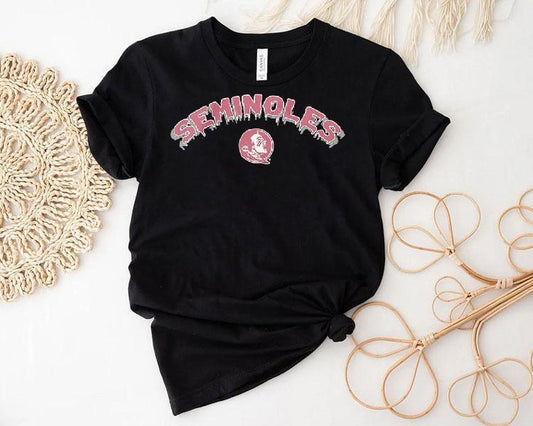 Logo And Name Of The Florida State University Fsu Seminoles Shirt