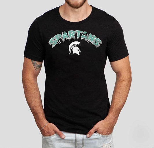 Logo And Name Of The Michigan State Spartans Shirt