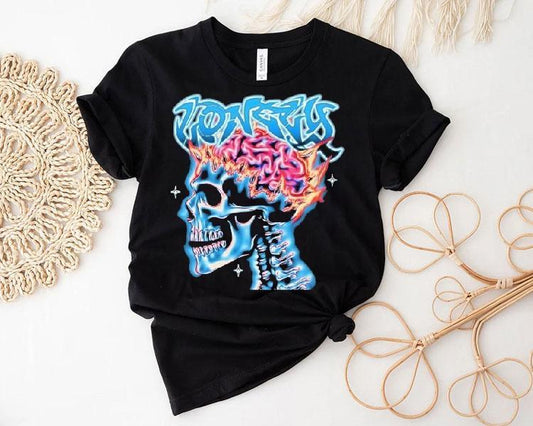 Lonely Hearts Club No Guts No Glory Skull Shirt