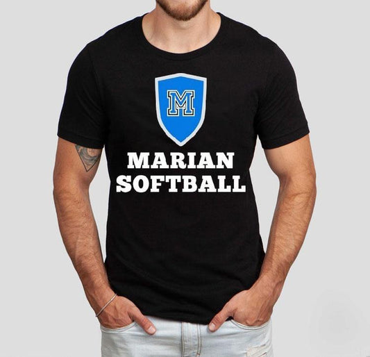 Marian Softball Logo Shirt