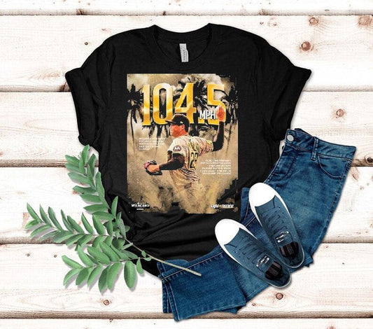 Mason Miller With 104.5mph For Mlb Postseason Nl Wild Card Series In October 01 2025 Shirt