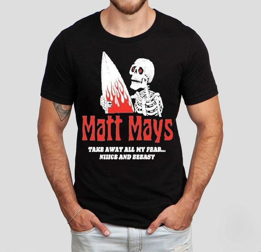 Matt Mays Take Away All My Fear Nice And Easy Skeleton Shirt