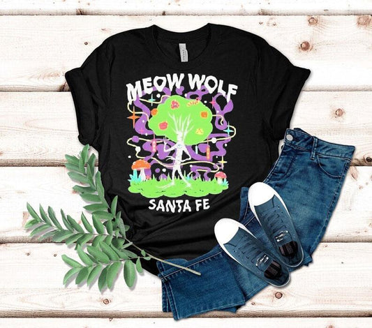 Meow Wolf Santa Fe The Forest Shirt
