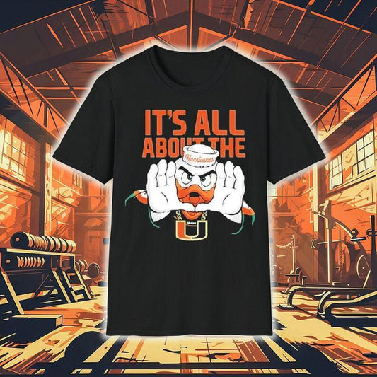 Miami Hurricanes It's All About The Flogrown Rally Mascot Shirt