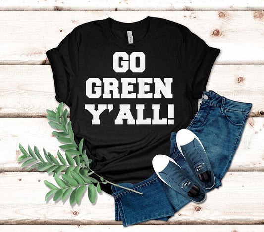 Michigan State Spartans Go Green Y'all Shirt