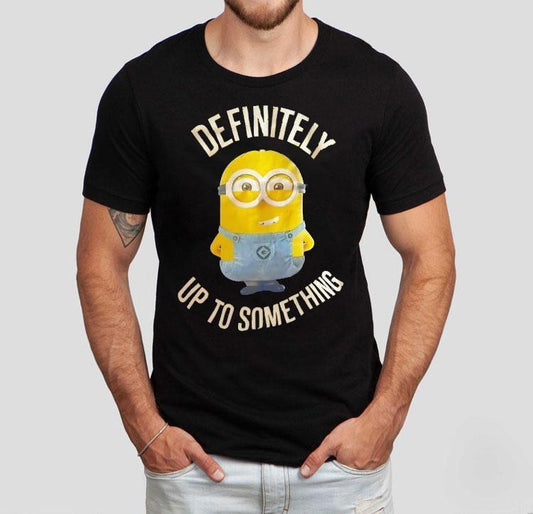 Minions Definitely Up To Something Shirt