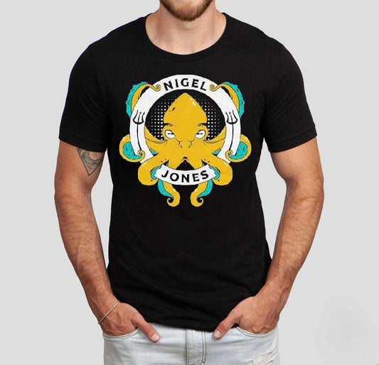 Nigel Jones Octopus Logo Shirt