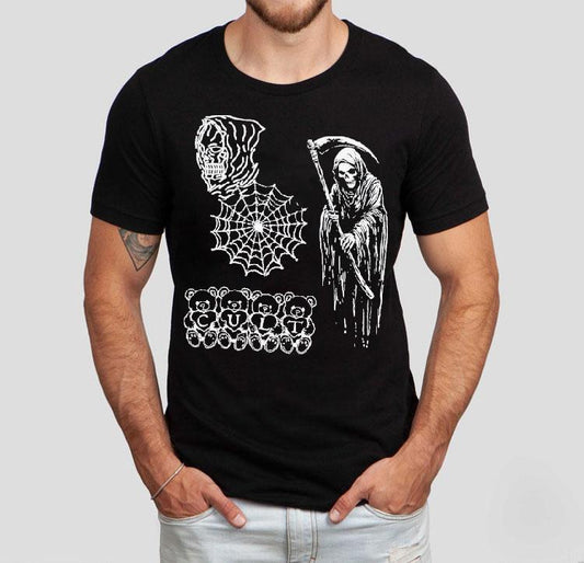 Nothing Nowhere Potassium Cult Reaper Bears Shirt