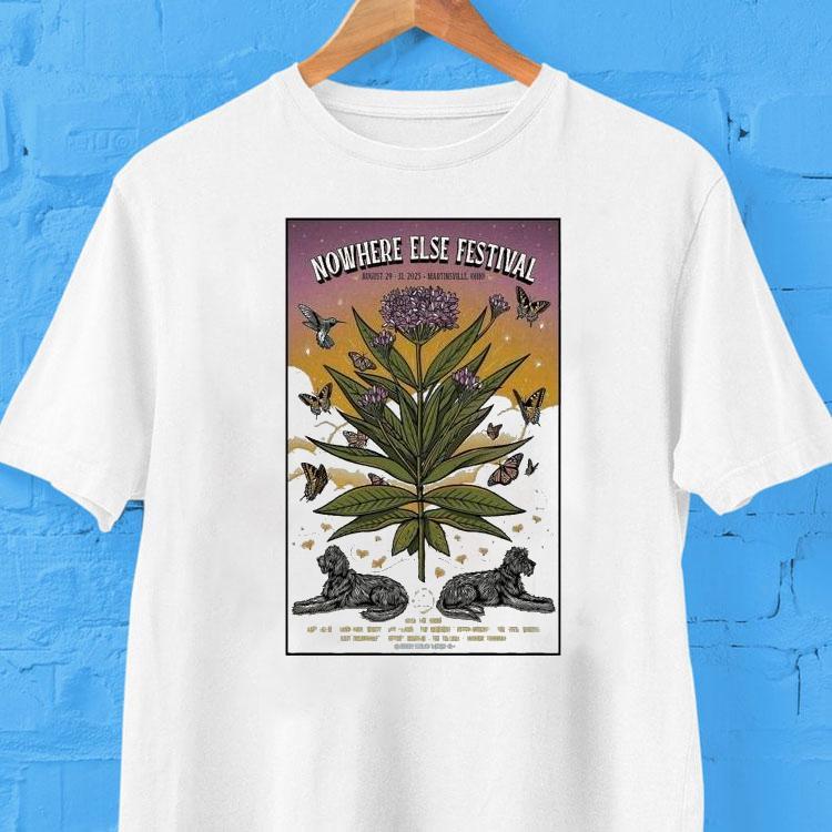 Nowhere Else Festival Martinsville, Oh Aug 29-31 2025 Shirt