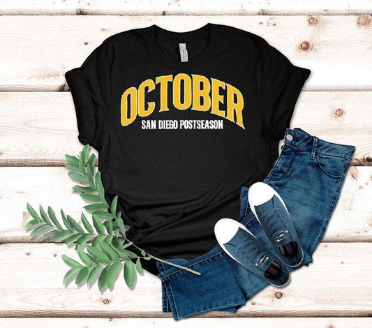 October San Diego Padres Postseason Shirt