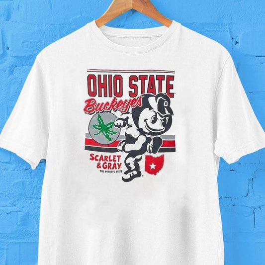 Ohio State Buckeyes Scarlet And Gray The Buckeye State Shirt