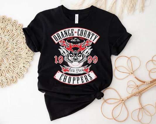 Orange County Choppers Pipes And Flames New York 1999 Shirt