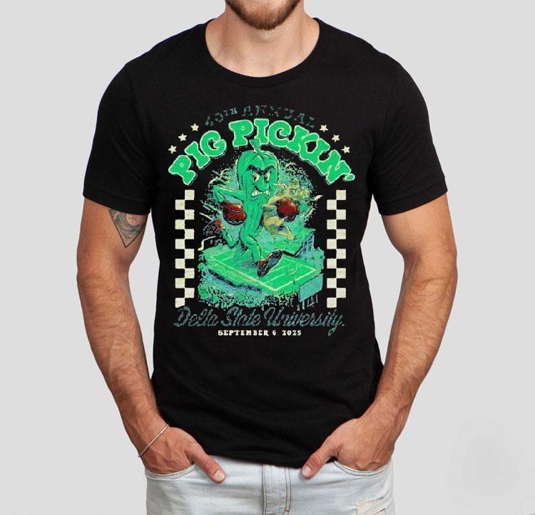 Pig Pickin’ 40th Annual Delta State University September 6 2025 Shirt