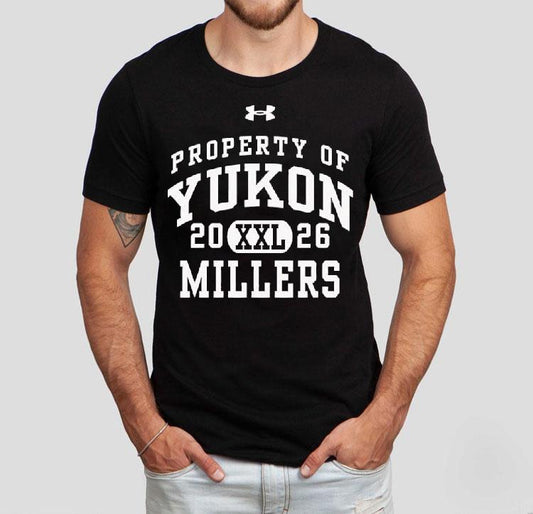 Property Of Yukon 2026 Millers Xxl Ua Team Tech Shirt