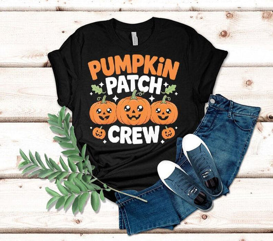 Pumpkin Patch Crew Halloween Shirt