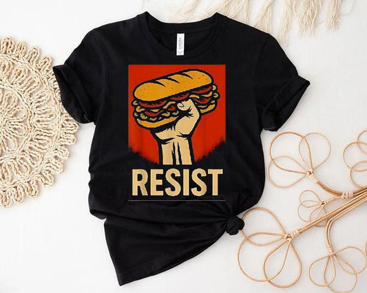 Resist Dc Sandwich Thrower Shirt