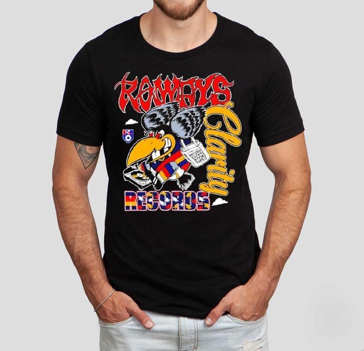 Rowdys X Clarity Records Books Tapes Football Shirt