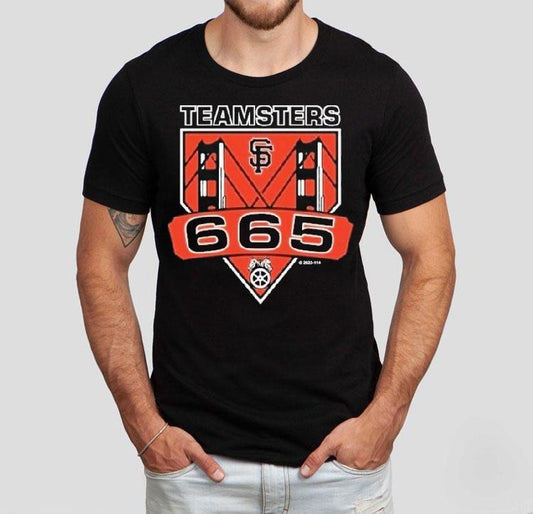 San Francisco Giants Teamsters Local 665 Bridge Shirt