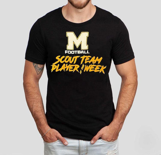 Scout Team Player Of The Week Michigan Wolverines Football Shirt