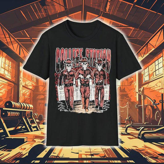Skeletons Cowboy College Station Shirt