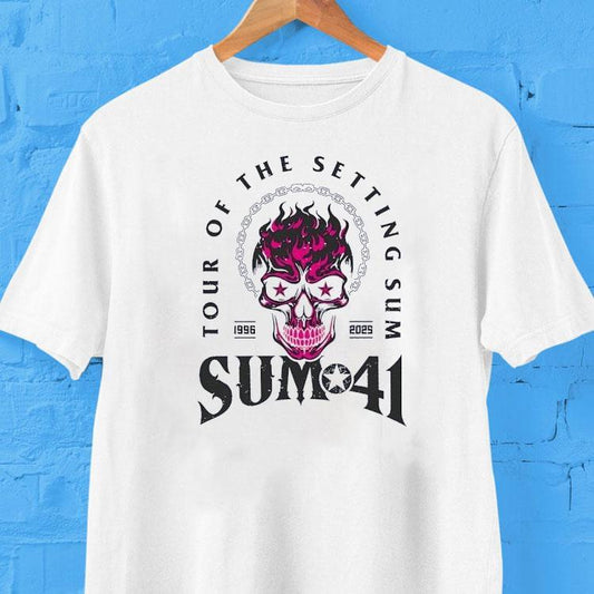 Skull Sum 41 Tour Of The Setting Sum 1996 2025 Shirt