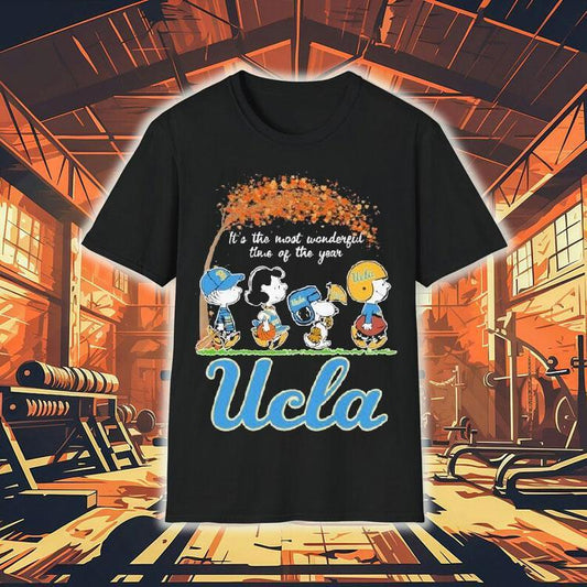 Snoopy The Peanuts Ucla Bruins It's The Most Wonderful Time Of The Year Shirt