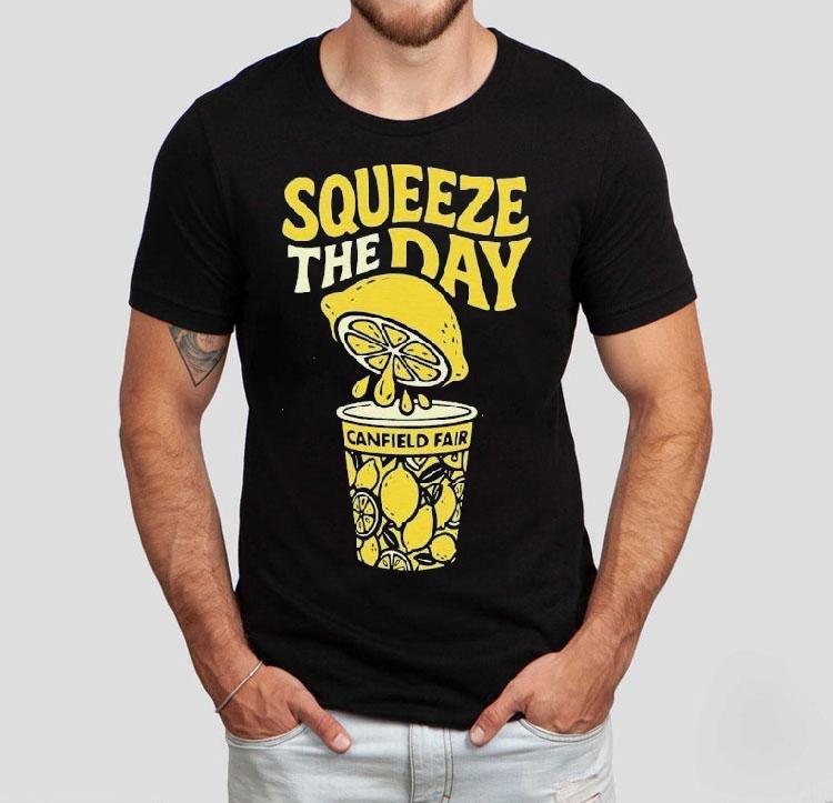 Squeeze The Day Canfield Fair Lemon Shirt
