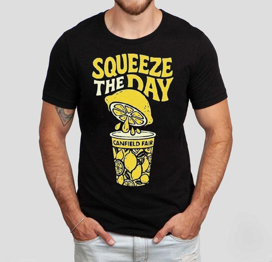 Squeeze The Day Canfield Fair Lemon Shirt