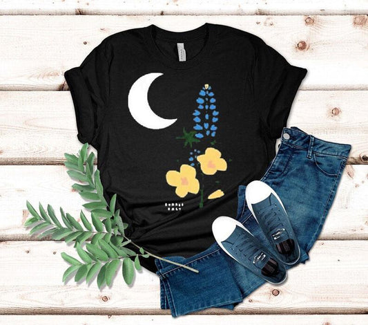 Summer Salt Moon Seafoam Shirt