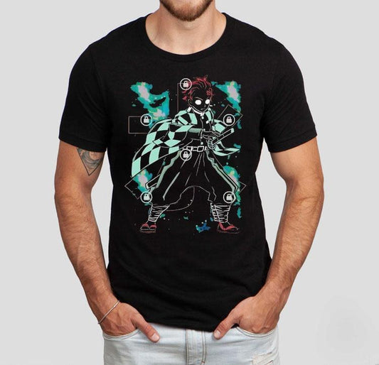 Tanjiro Kamado From Demon Slayer Kimetsu No Yaiba Shirt