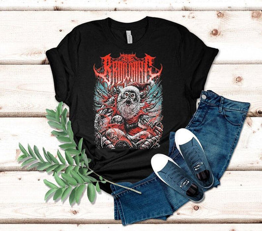 The Browning Cyborg Santa Holiday Christmas Shirt