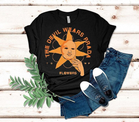 The Devil Wears Prada Sunflower Face Flowers Shirt