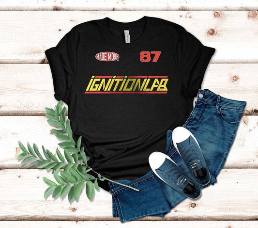The Ignition Lab In Loving Memory Of Chris Campbell Signature Graphic Design Vintage Shirt
