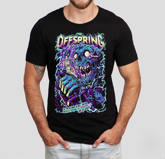 The Offspring The Woodlands, Tx 08 23 2025 Tour Shirt