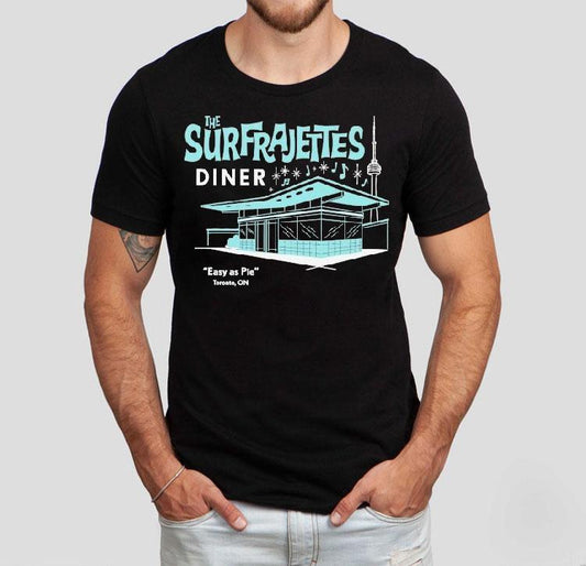 The Surfrajettes Diner Easy As Pie Toronto On Shirt