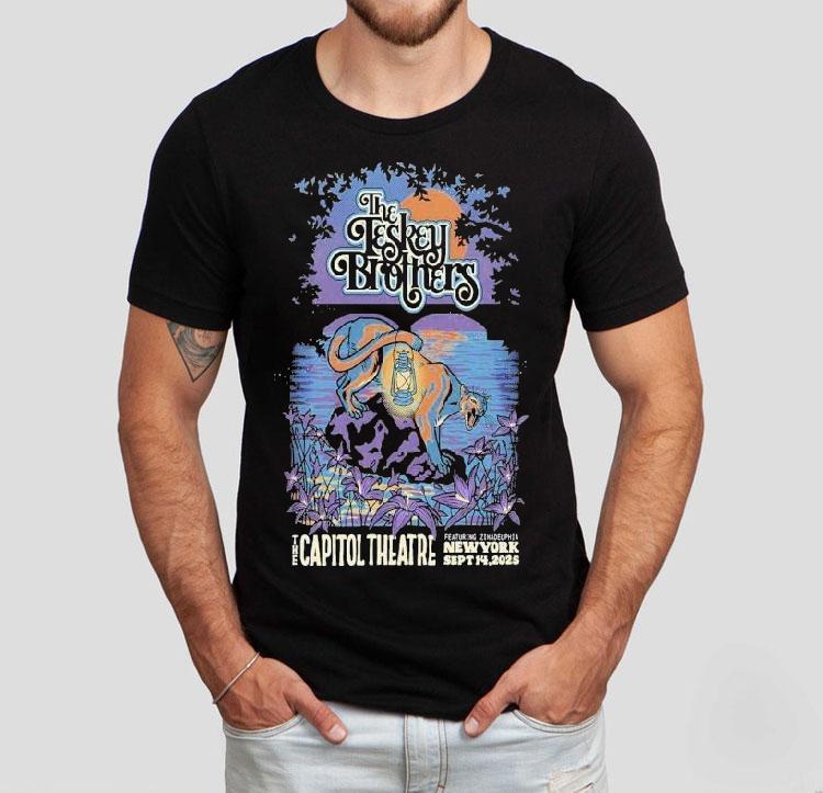 The Teskey Brothers Port Chester, Ny Sept 14 2025 Shirt