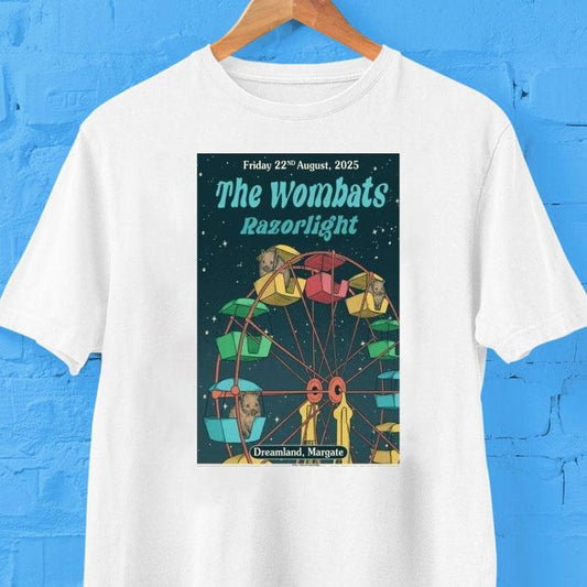 The Wombats August 22, 2025 Dreamland Margate Shirt
